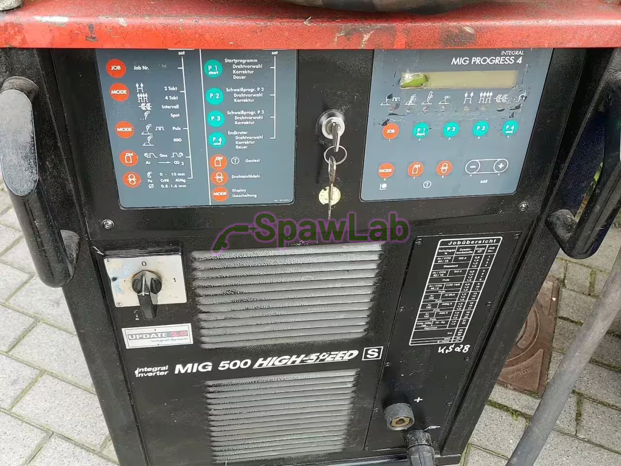 EWM Integral Mig 500 mit zwei Drahtvorschüben, gebrauchtes MIG/MAG-Schweißgerät, Bild 5