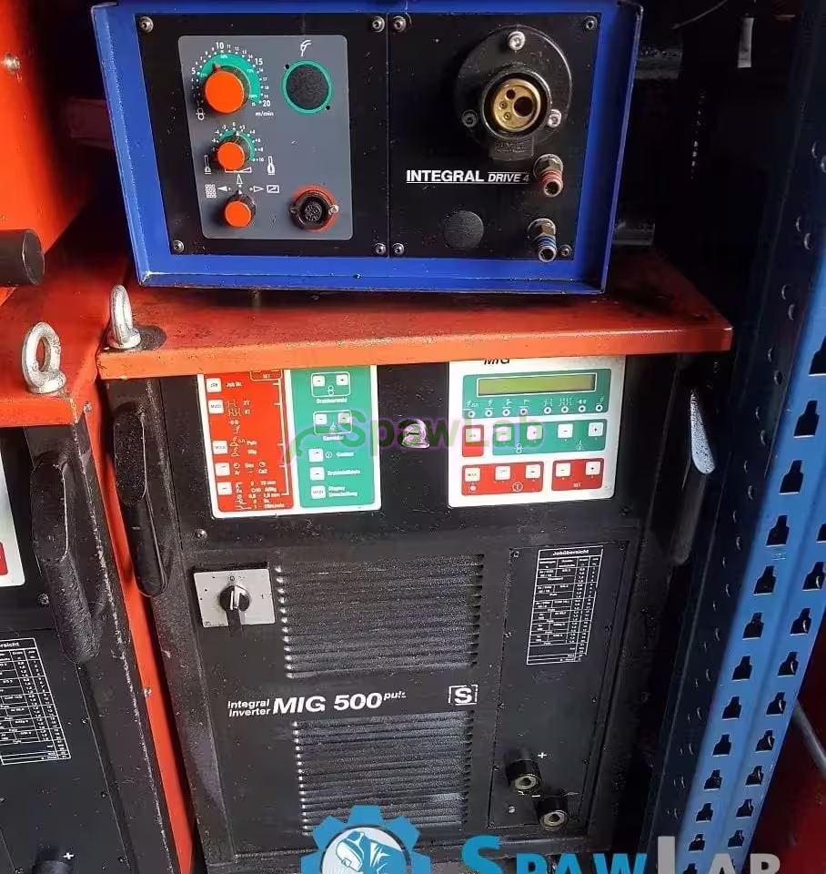 EWM Itegral MIG 500A, used MIG/MAG welder, photo 4