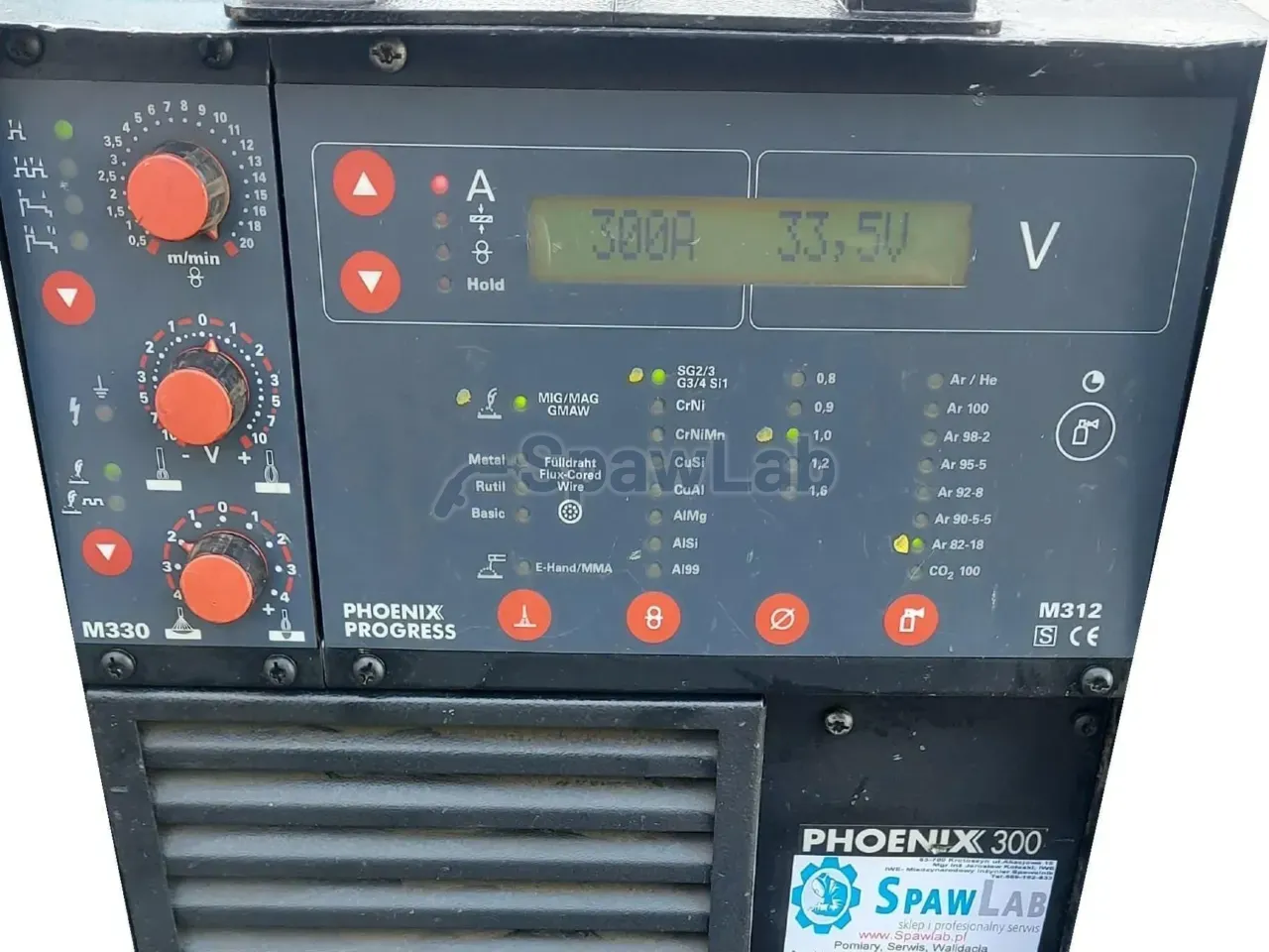 EWM Phoenix 330, gebrauchtes Multiprozess-Schweißgerät, Bild 2