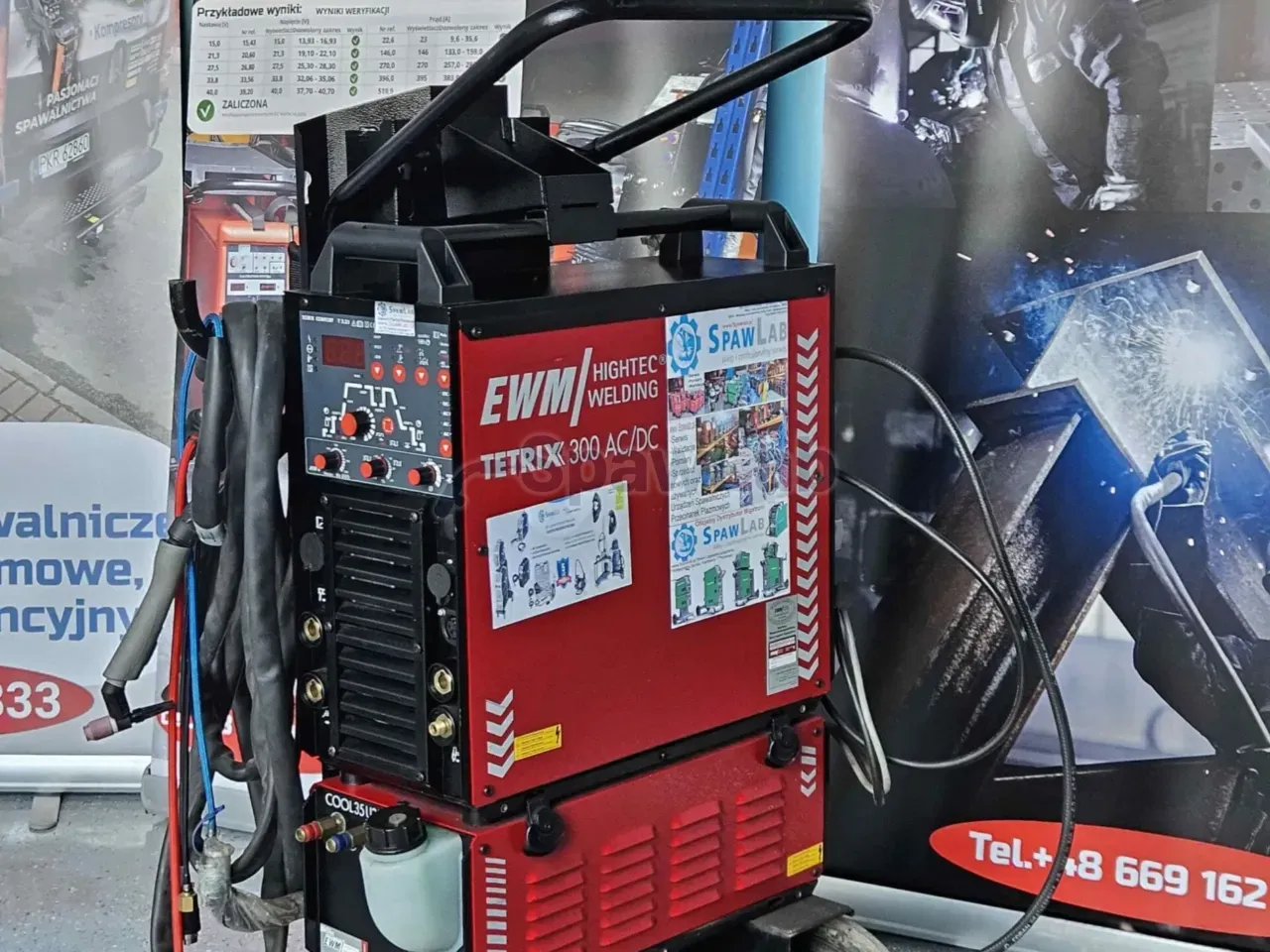 EWM Tetrix 300 AC/DC Comfort T3.23, gebrauchtes WIG-Schweißgerät