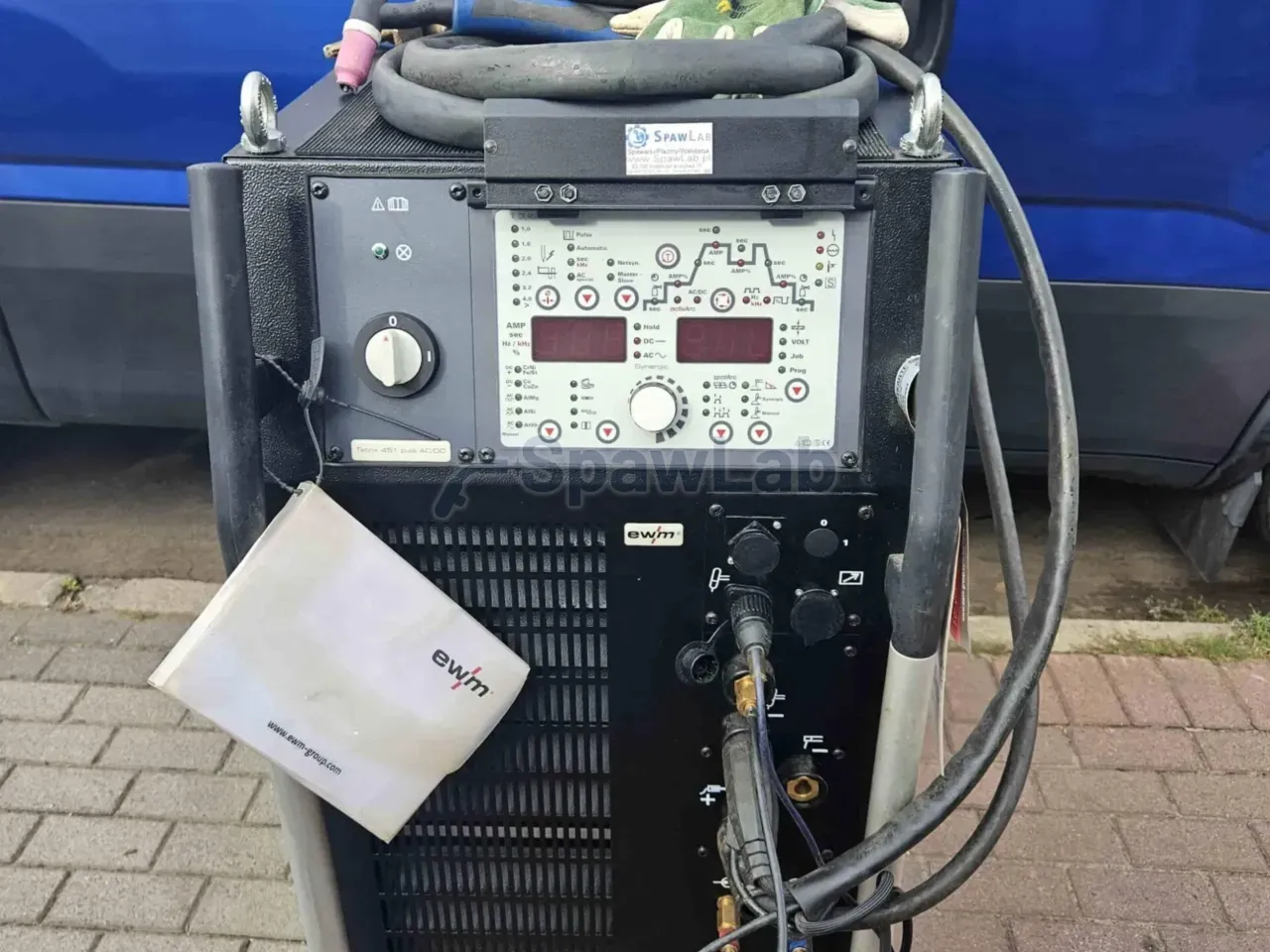 EWM Tetrix 451 AC/DC Synergic FW, gebrauchtes WIG-Schweißgerät, Bild 9
