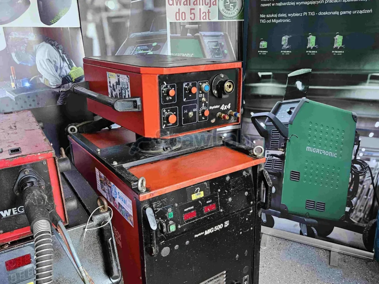 EWM Thyristor MIG 500, used MIG/MAG welder