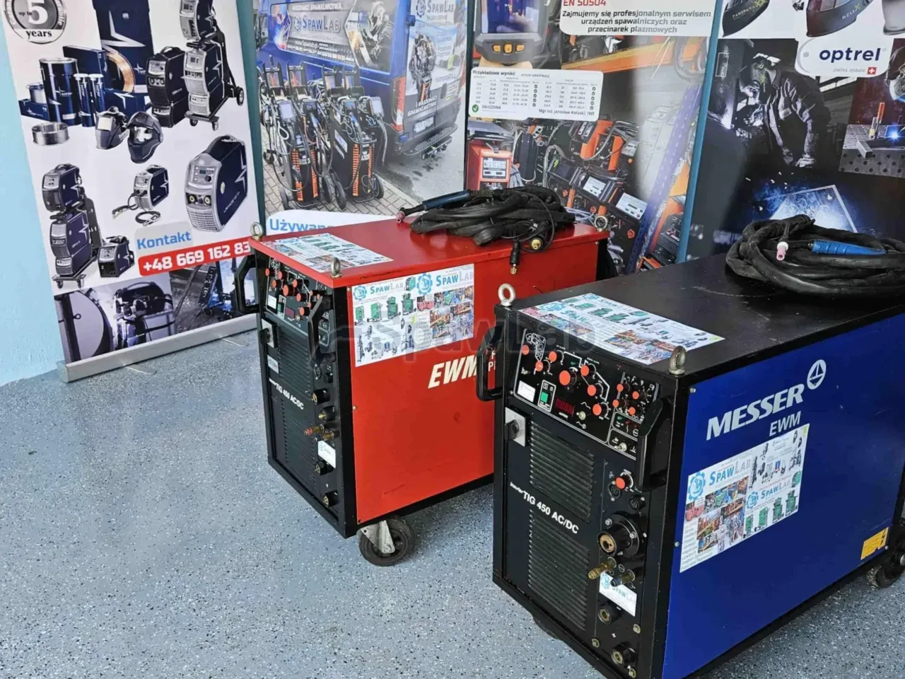 EWM TIG 450 AC/DC, gebrauchtes WIG-Schweißgerät, Bild 4