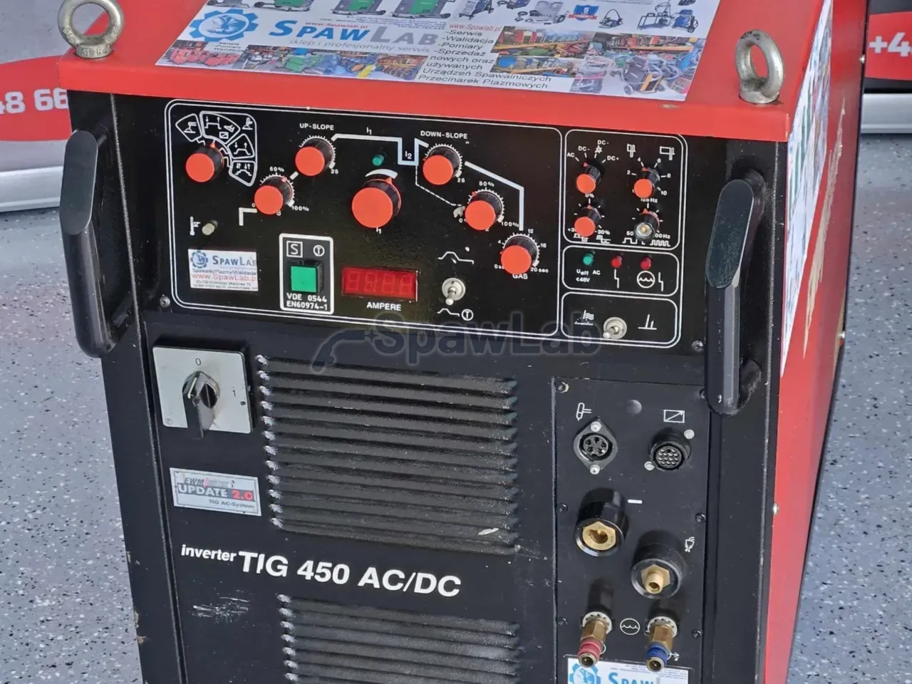 EWM TIG 450 AC/DC, gebrauchtes WIG-Schweißgerät, Bild 6