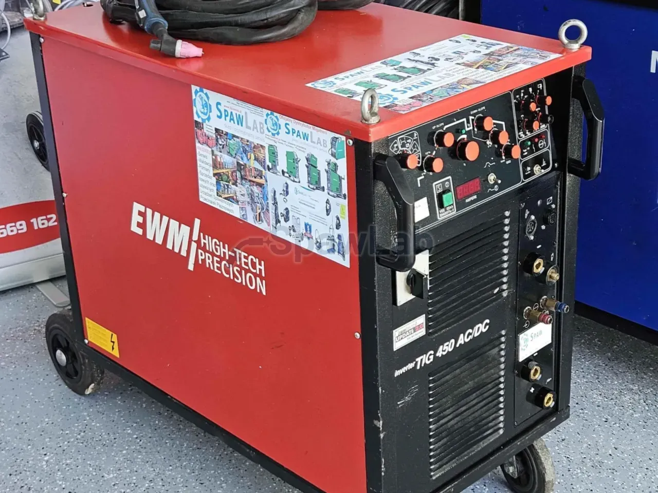 EWM TIG 450 AC/DC, gebrauchtes WIG-Schweißgerät, Bild 9