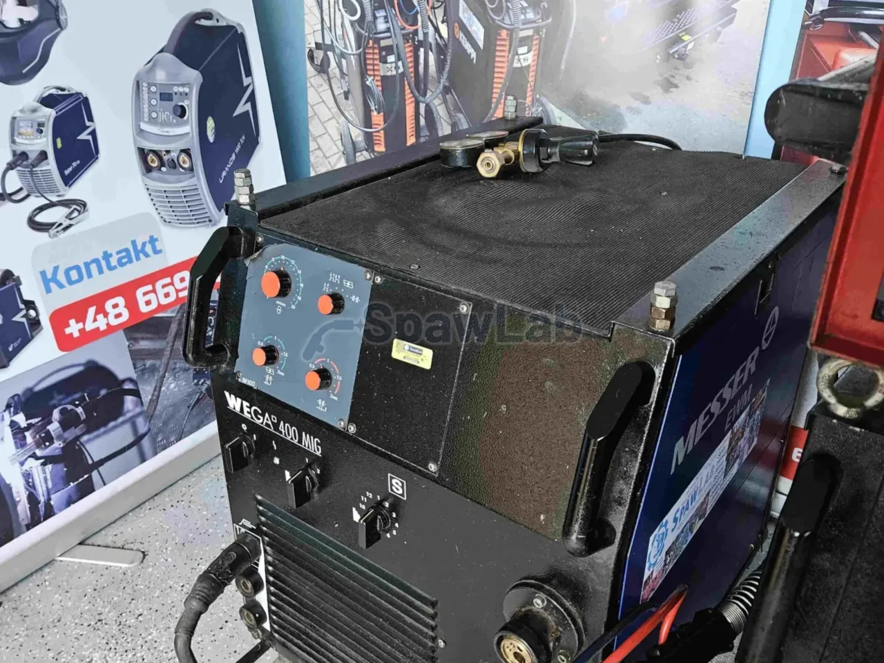 EWM WEGA 400, gebrauchtes MIG/MAG-Schweißgerät, Bild 5