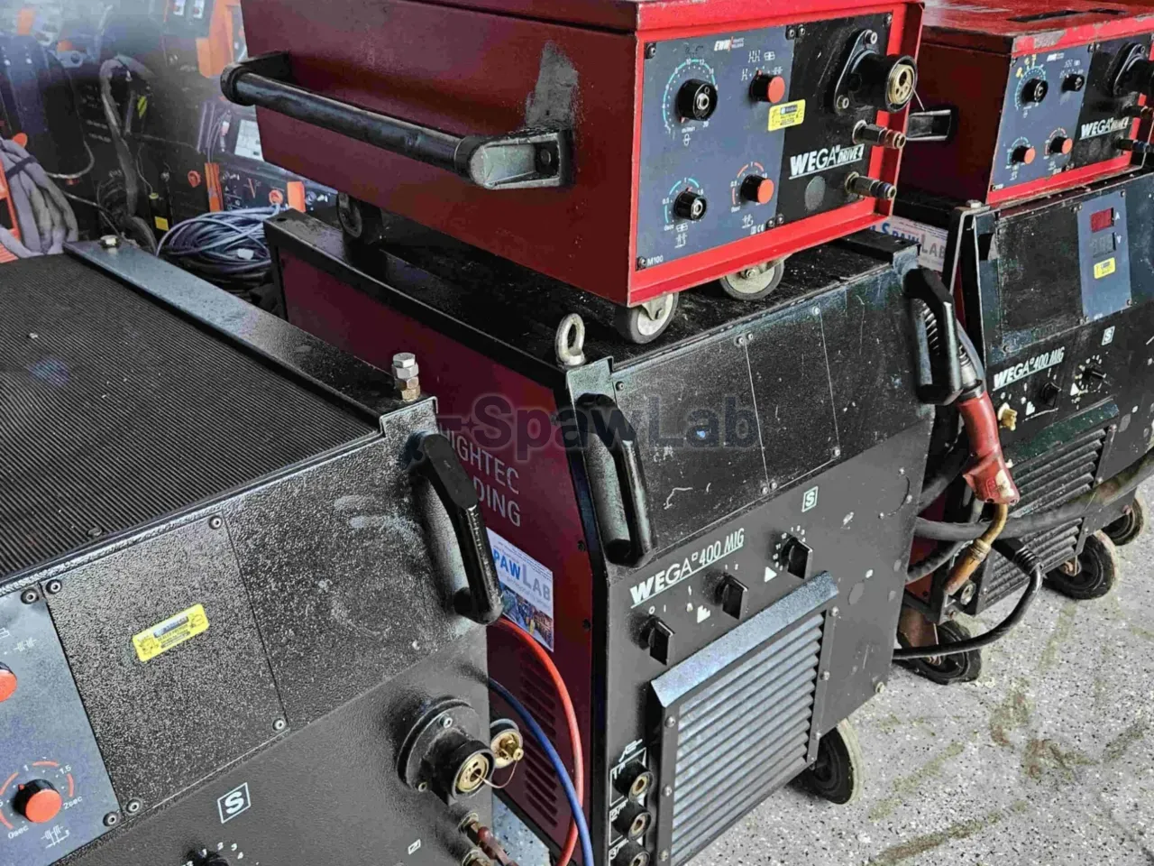 EWM WEGA 400 MIG, gebrauchtes MIG/MAG-Schweißgerät, Bild 2