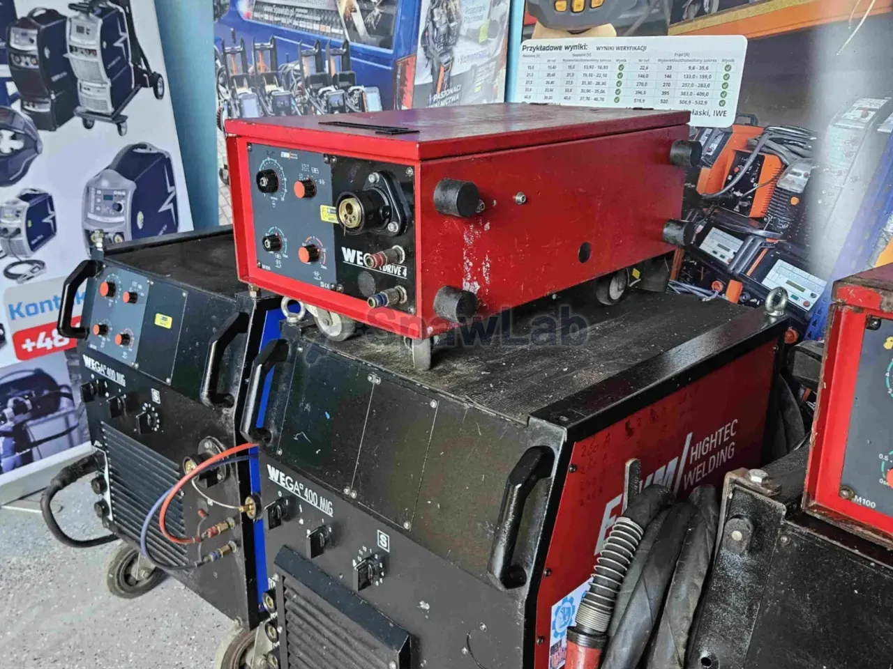 EWM WEGA 400 MIG, gebrauchtes MIG/MAG-Schweißgerät, Bild 3