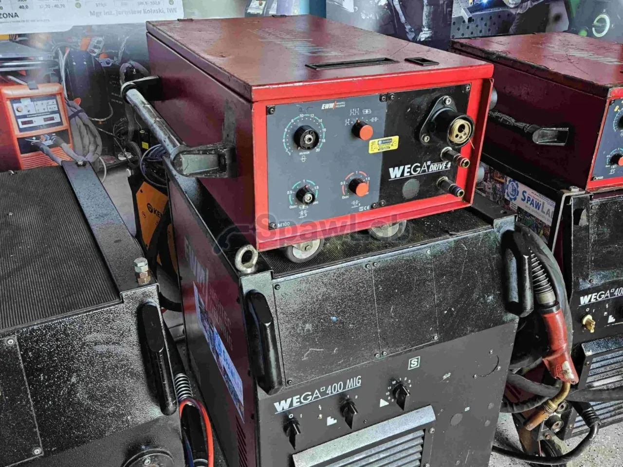EWM WEGA 400 MIG, gebrauchtes MIG/MAG-Schweißgerät, Bild 4