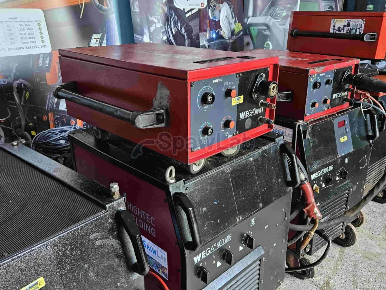 EWM WEGA 400 MIG, gebrauchtes MIG/MAG-Schweißgerät, Bild 6