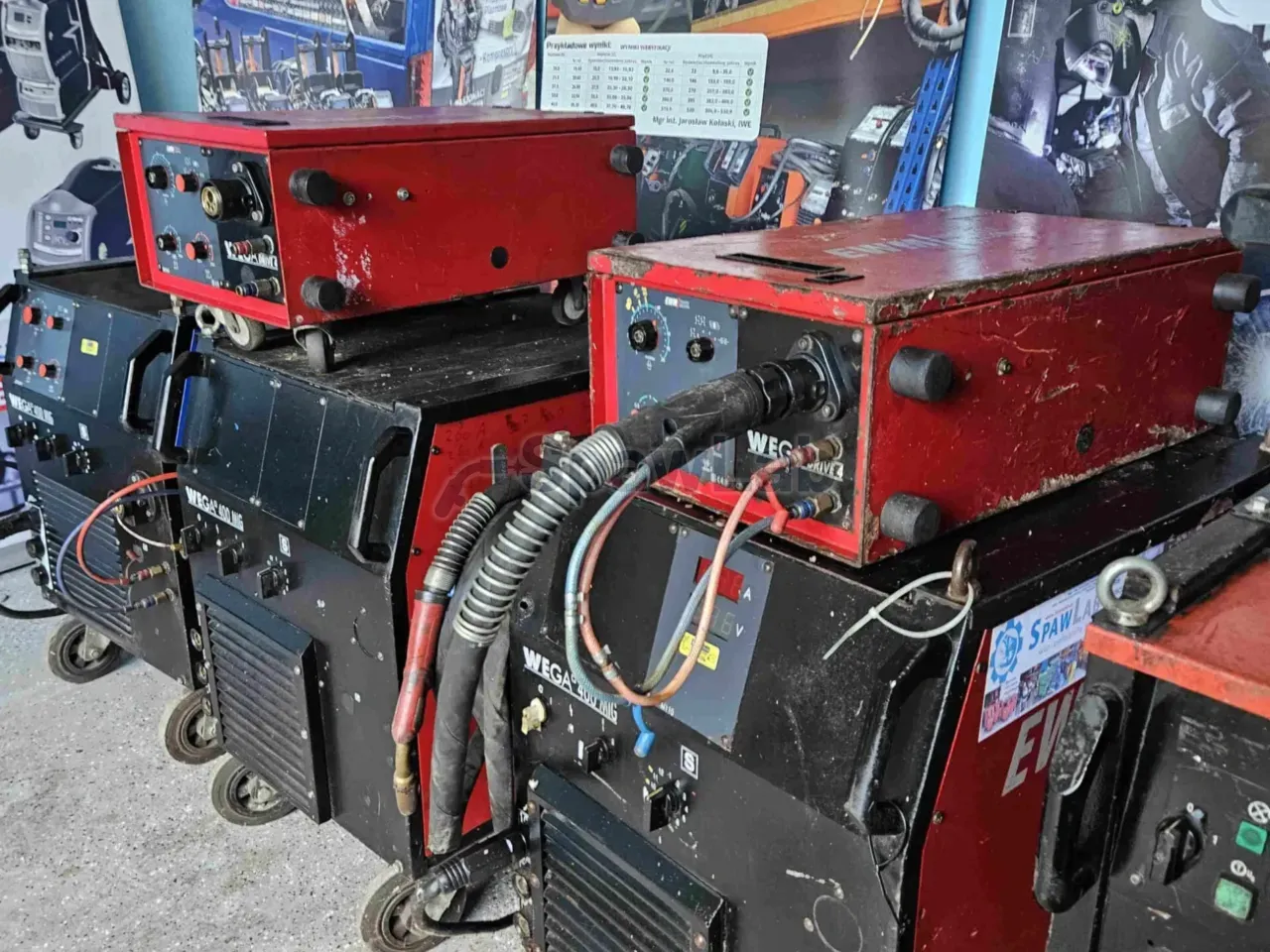 EWM WEGA 400 MIG, gebrauchtes MIG/MAG-Schweißgerät, Bild 8