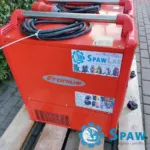 Fronius MagicWave 3000 Job, widok z boku, maszyna z przodu to egzemplarz z oferty