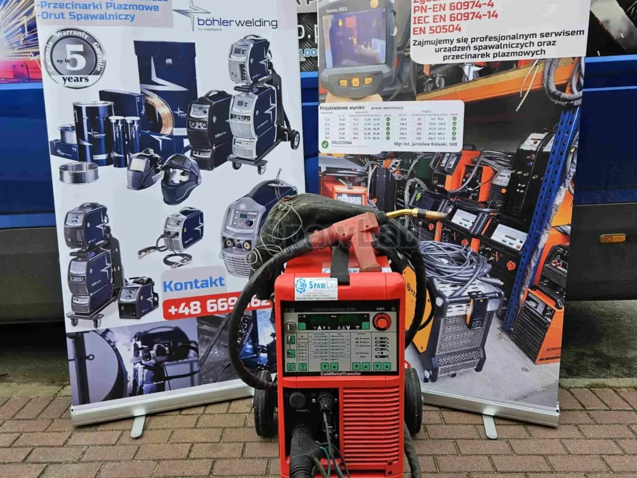 Fronius Trans Puls Synergic 2700 CMT TPS, used MIG/MAG welder, photo 2
