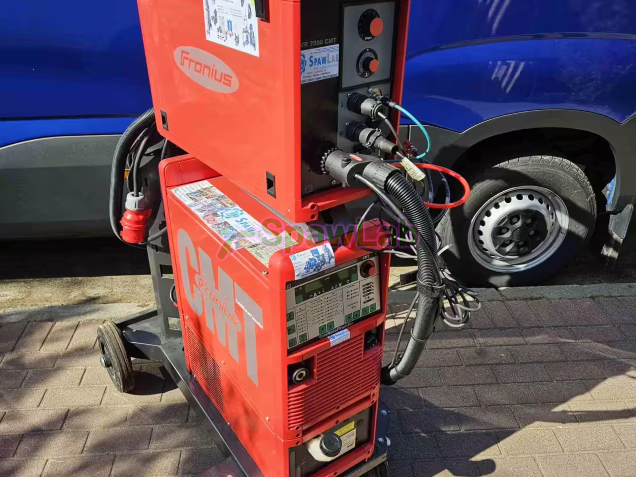 Fronius Trans Puls Synergic 3200 CMT TPS ROBOT, gebrauchtes MIG/MAG-Schweißgerät, Bild 5