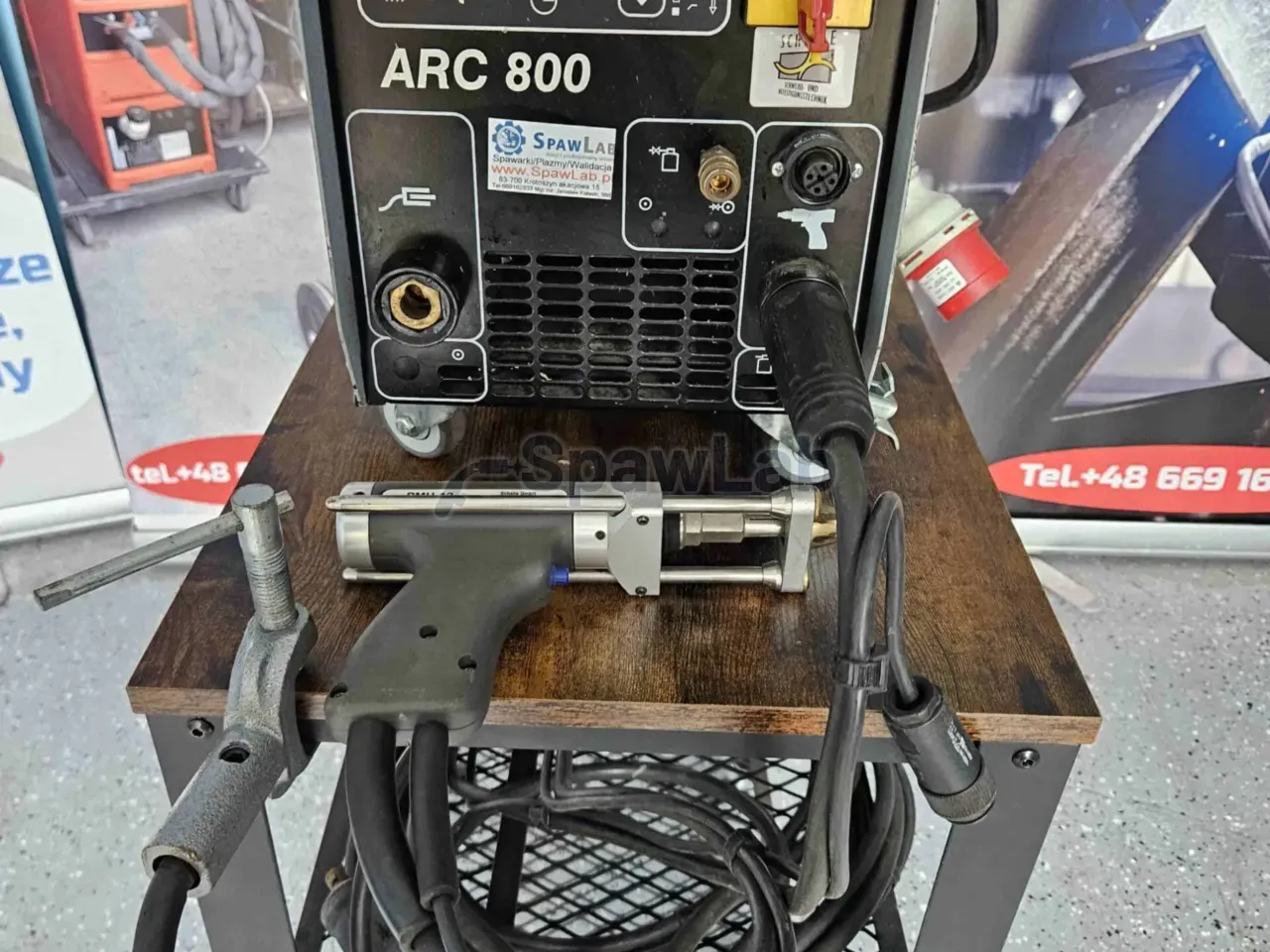 HBS ARC 800 PMH-12, gebrauchtes Bolzenschweißgerät, Bild 2