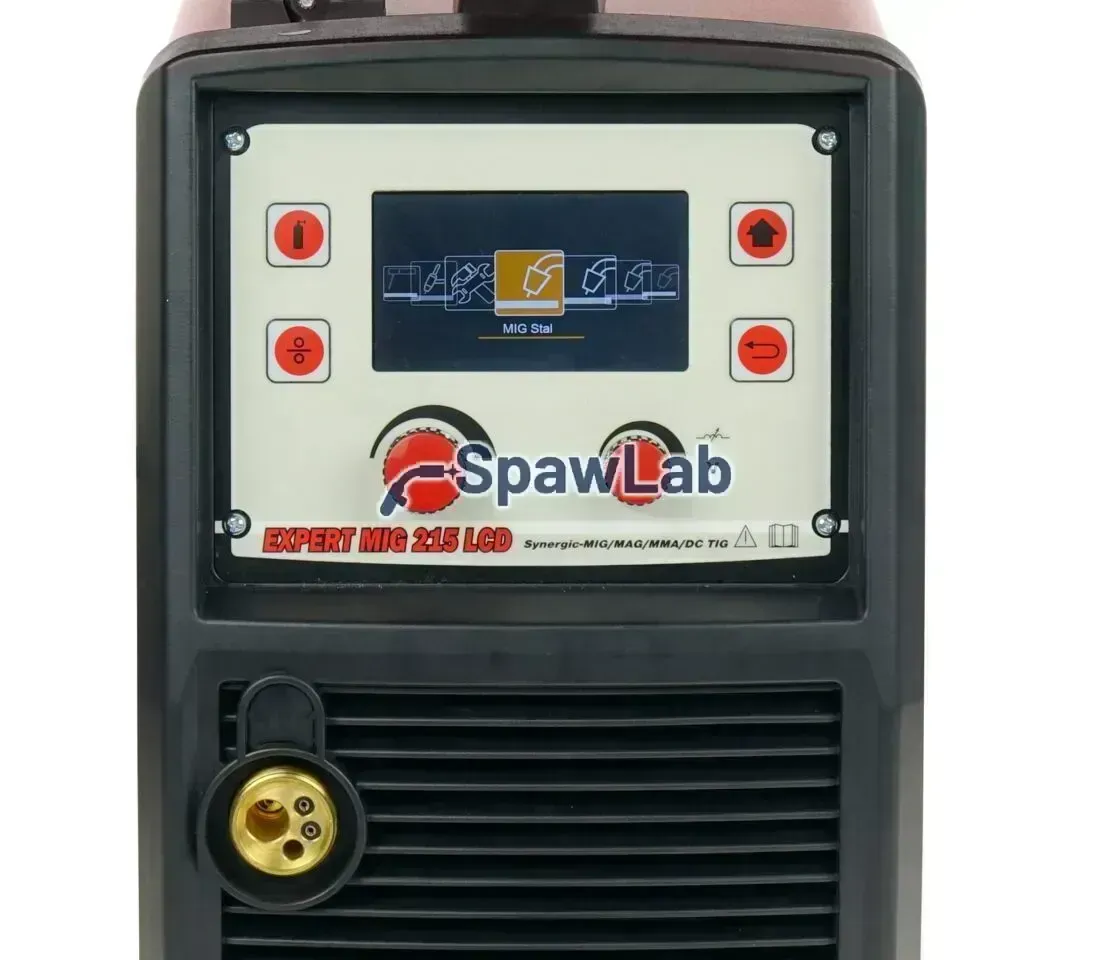Ideal Expert MIG 215 LCD MIG/MMA/TIG Synergic ALU, photo 3