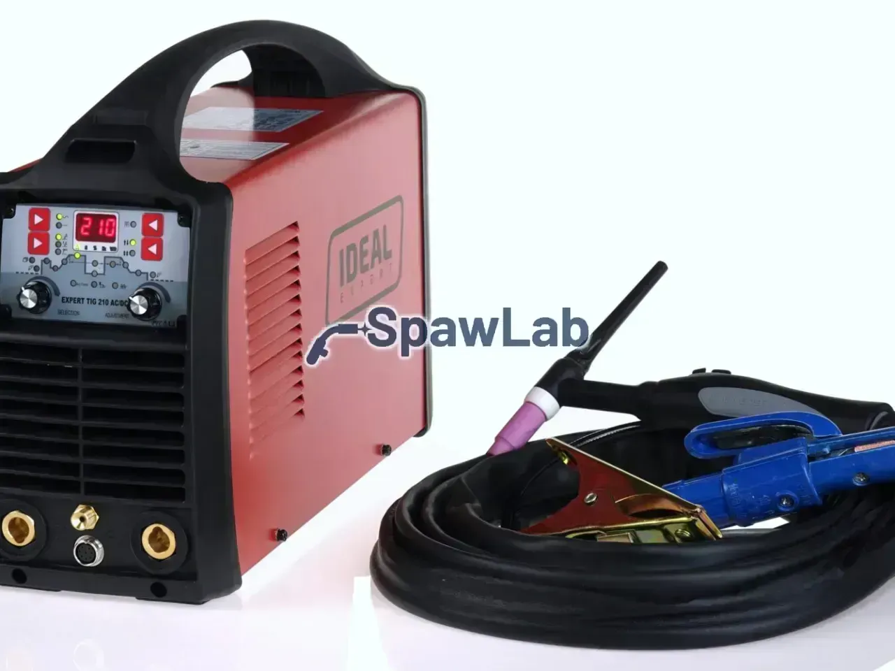 Ideal EXPERT TIG 210 AC/DC PFC mit WIG-Brenner, Fernregler