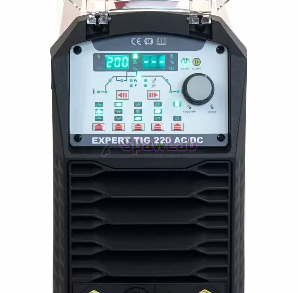 Ideal Expert TIG 220 AC/DC Pulse in +Kühlgerät, Fahrwagen, Bild 4