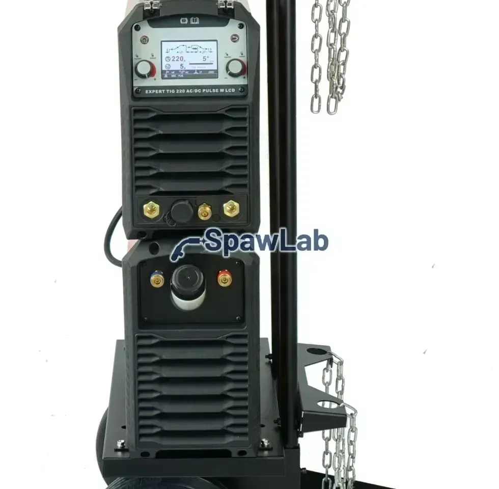 Ideal Expert TIG 220 AC/DC Pulse w LCD + cooler, trolley, photo 4