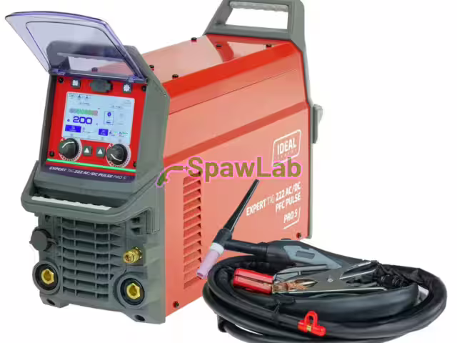 Ideal Expert TIG 222 AC/DC PFC Pulse Pro5 LCD