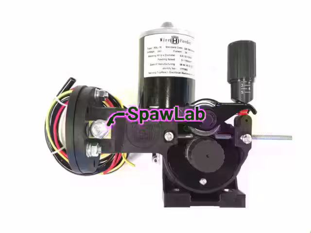 Ideal wire feed unit with motor and EURO socket