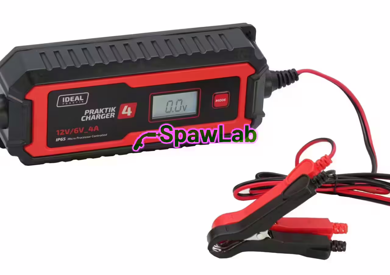 Ideal Praktik Charger 4 LCD 6/12V, zdjęcie 2