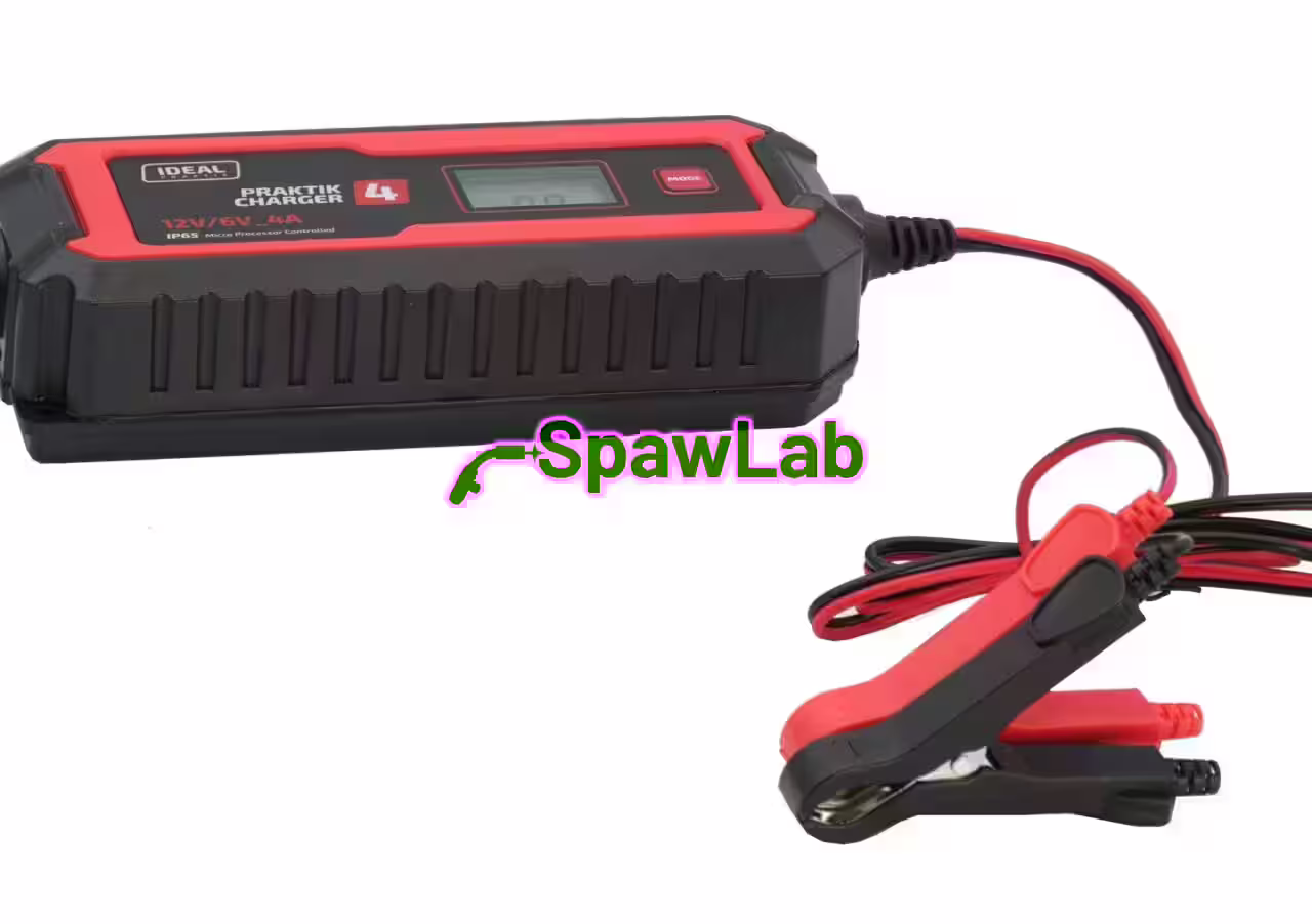 Ideal Praktik Charger 4 LCD 6/12V, zdjęcie 3