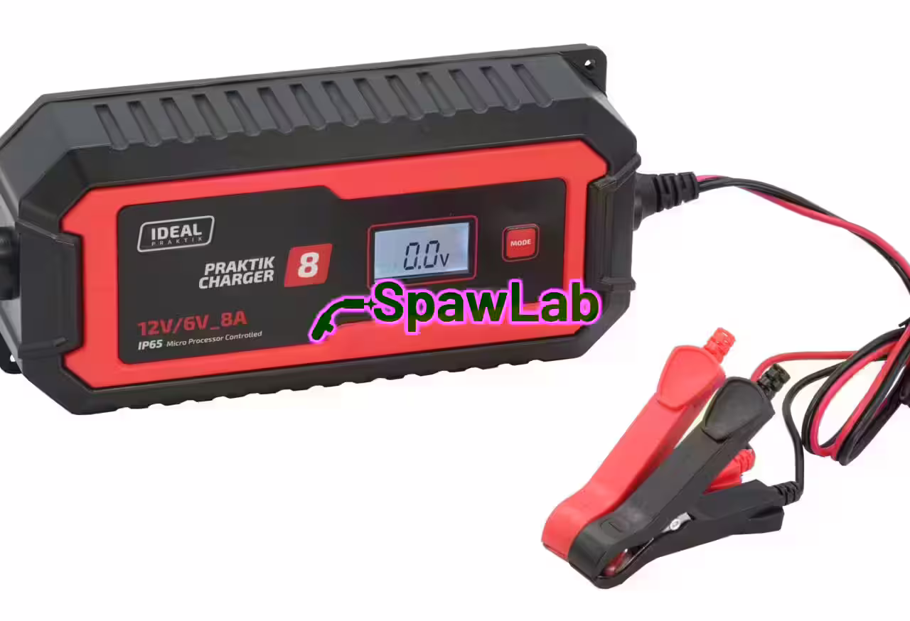 Ideal Praktik Charger 8 LCD 6/12V, zdjęcie 3