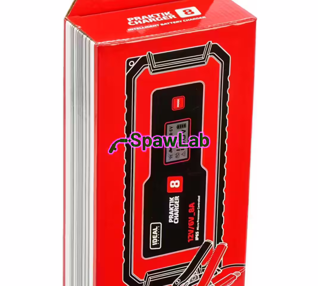 Ideal Praktik Charger 8 LCD 6/12V, zdjęcie 4