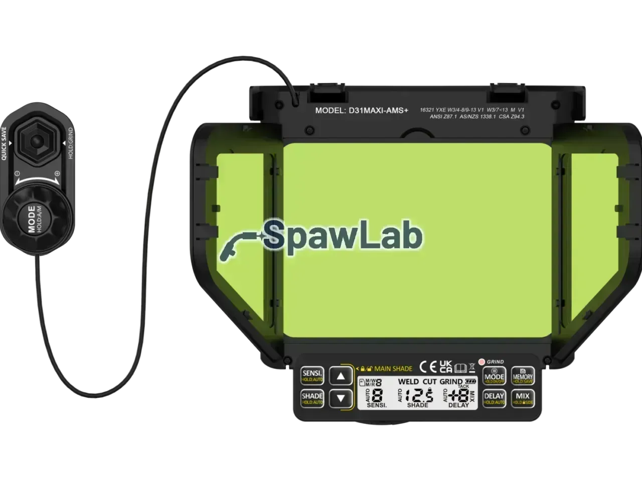 Ideal Przyłbica APS Expert D31-Maxi-AMS+ Panorama Black, zdjęcie 2