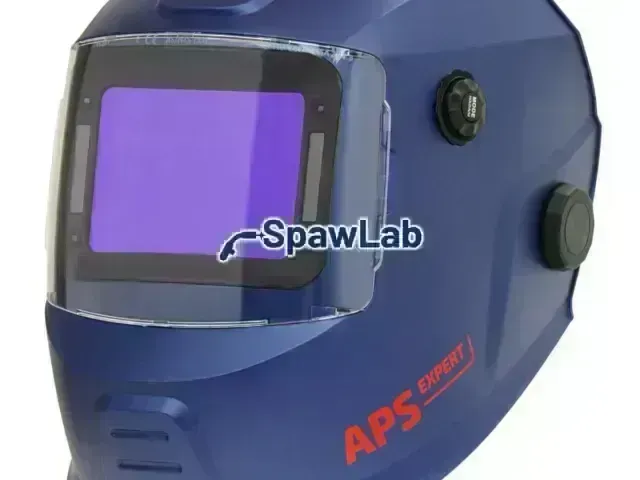 Ideal APS Expert P20 X1 BLUE MATT TrueColour welding helmet