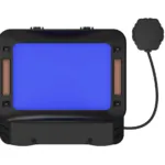 Ideal APS Expert P20 X1 BLUE MATT TrueColour welding helmet, photo 3