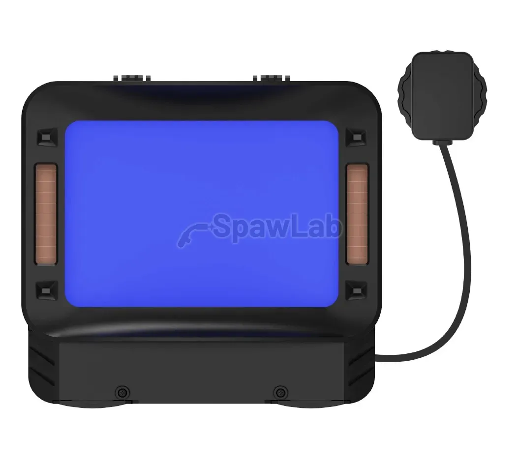 Ideal APS Expert P20 X1 BLUE MATT TrueColour welding helmet, photo 3