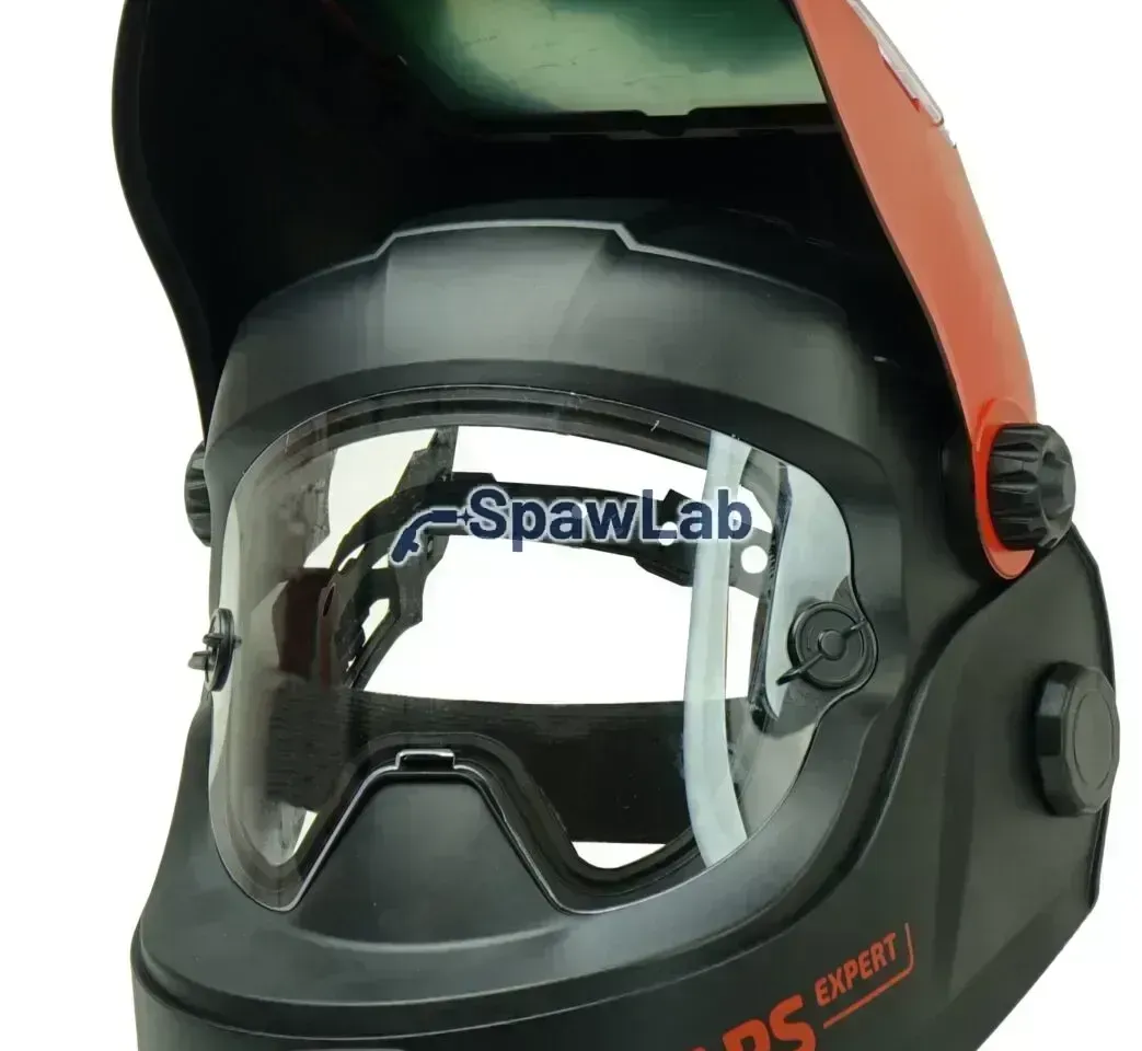 Ideal Przyłbica APS Expert P31-A/M F1-Flip Black+RED Tru, zdjęcie 3