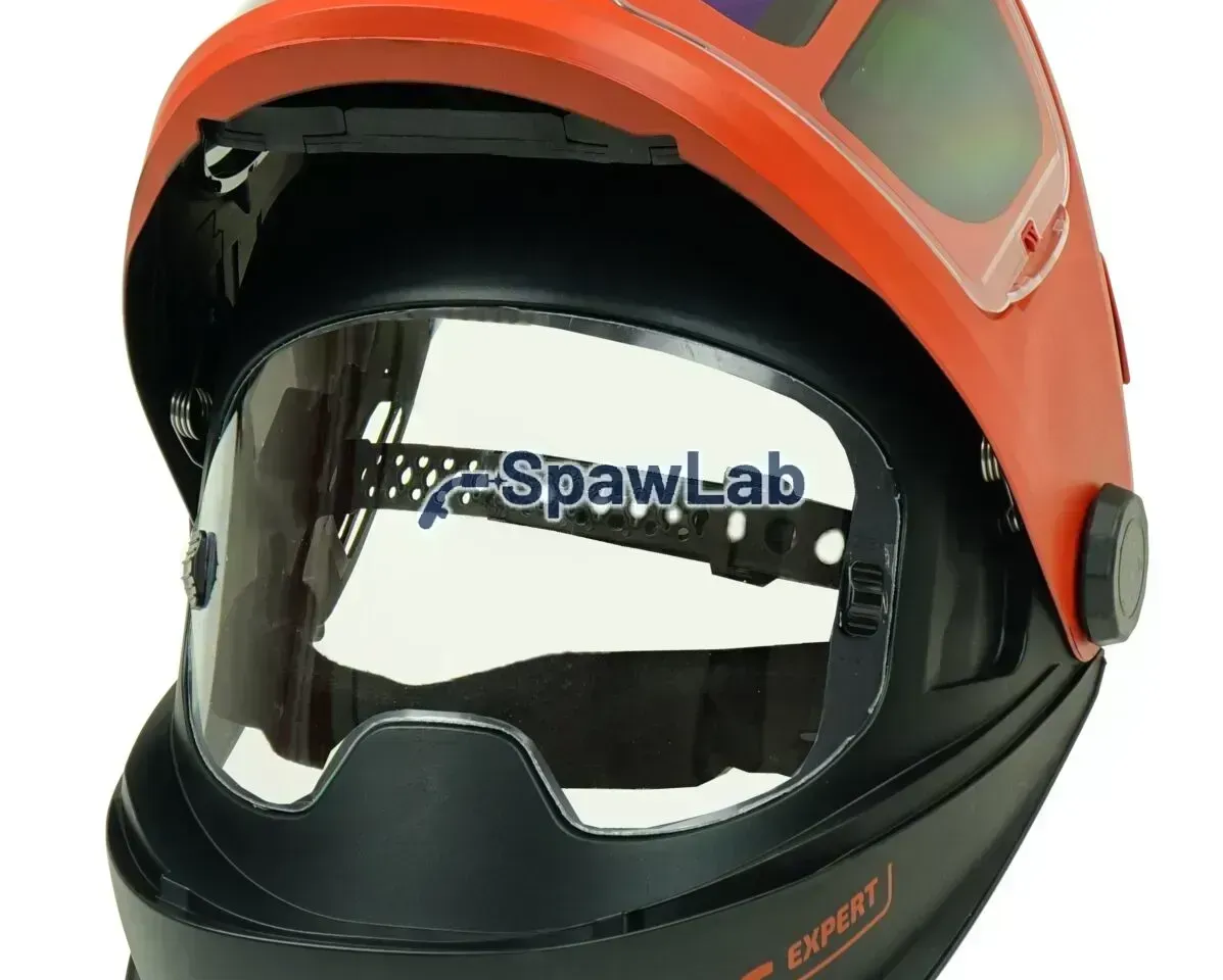 Ideal APS Expert P31-A/M FS1-FLIP BLACK+RED TrueColour Schweißhelm, Bild 2