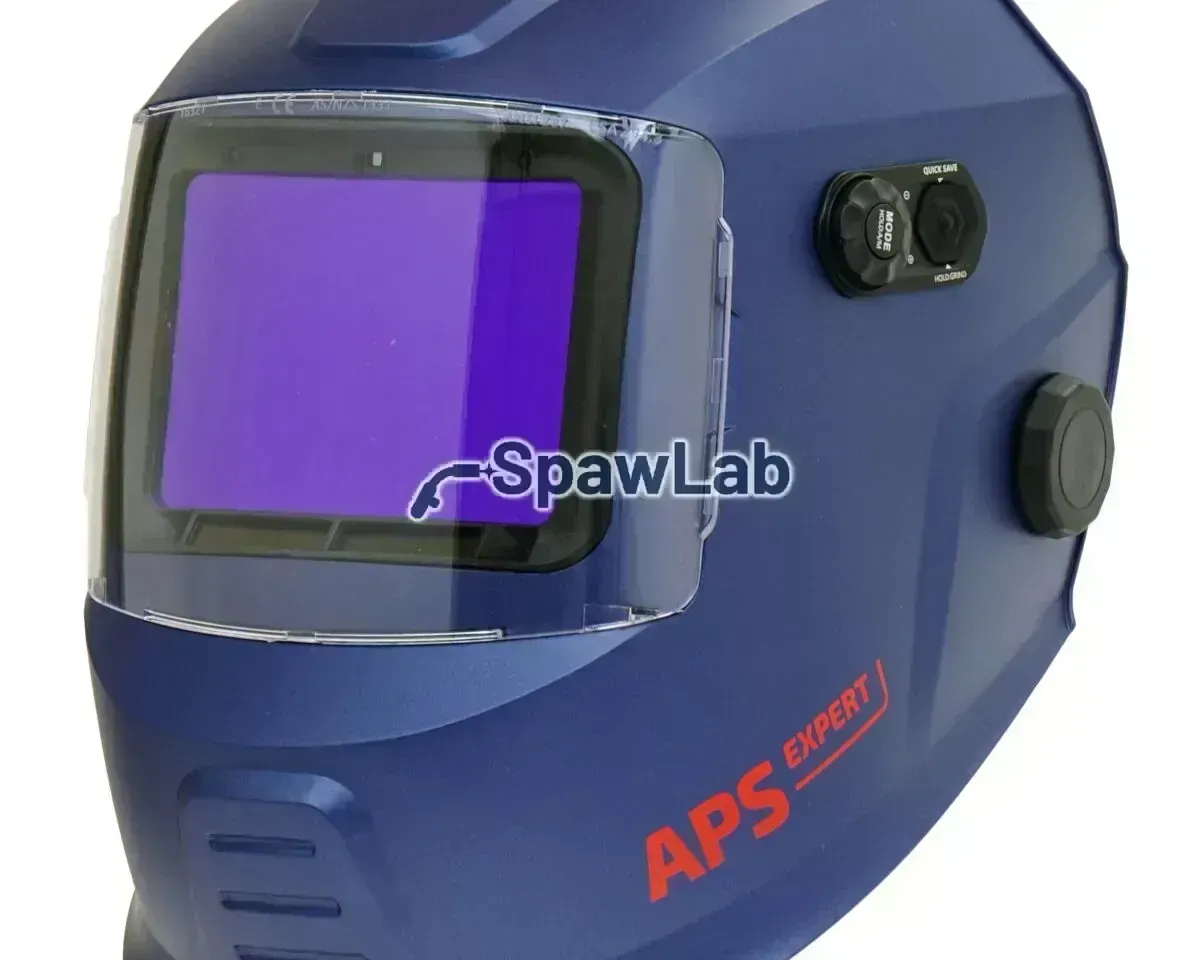 Ideal APS Expert P31-MAXI-AMS+ X1 BLUE MATT TrueColour Schweißhelm