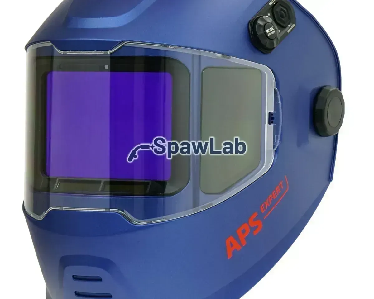 Ideal APS Expert P31-MAXI-AMS+ X2 BLUE MATT TrueColour Schweißhelm