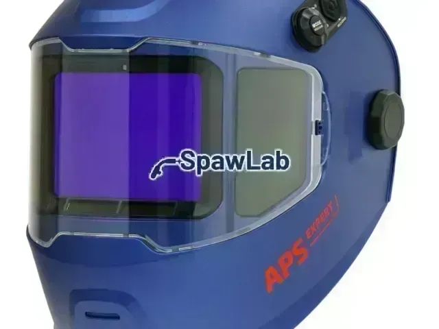 Ideal APS Expert P31-MAXI-AMS+ X2 BLUE MATT TrueColour welding helmet