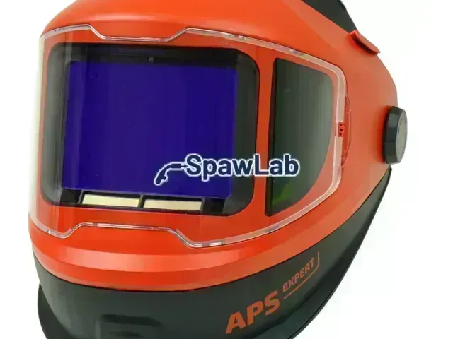 Ideal APS Expert P33-MAXI-RC2-A/M-FS1-FLIP BLACK+RED TrueColour welding helmet