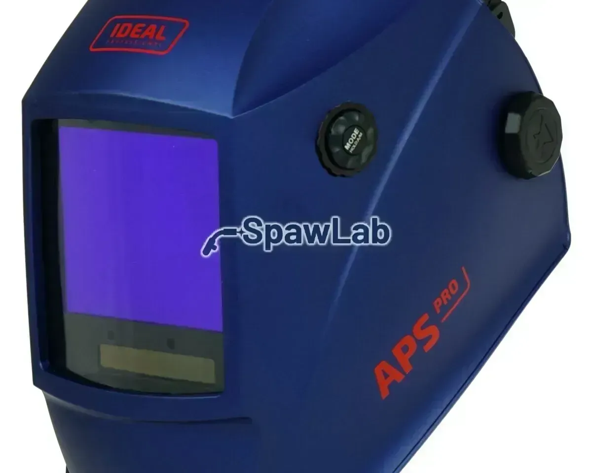 Ideal APS Pro 916D BLUE MATT TrueColour Schweißhelm