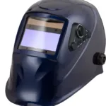 Ideal APS-858E BLUE auto-darkening welding helmet, blue