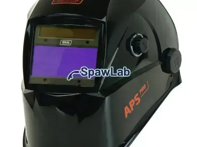 Ideal APS Pro 616G BLACK TrueColour auto-darkening welding helmet