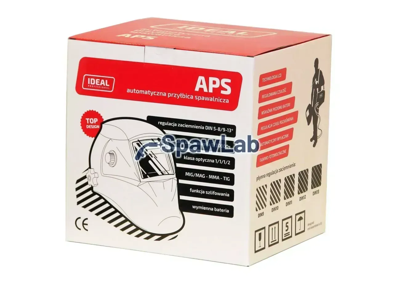 Ideal Przyłbica automatyczna APS Pro 616G BLACK TrueCol, zdjęcie 5