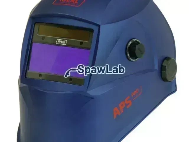 Ideal APS Pro 616G BLUE MATT TrueColour auto-darkening welding helmet