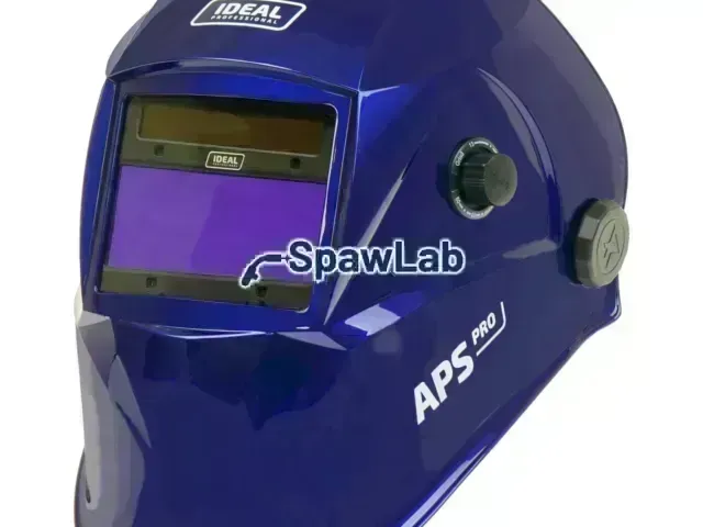 Ideal APS Pro 616G BLUE TrueColour auto-darkening welding helmet