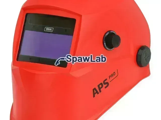 Ideal APS Pro 616G RED MATT TrueColour auto-darkening welding helmet