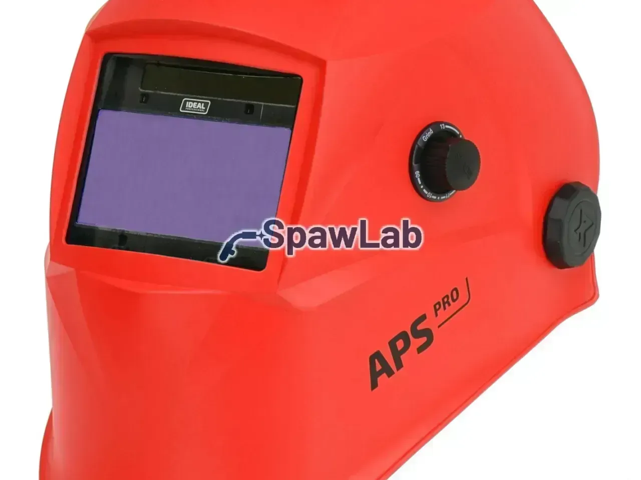 Ideal APS Pro 718G RED MATT TrueColour automatischer Schweißhelm