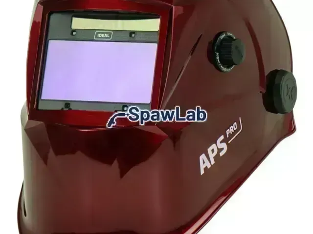 Ideal APS Pro 718G RED TrueColour auto-darkening welding helmet