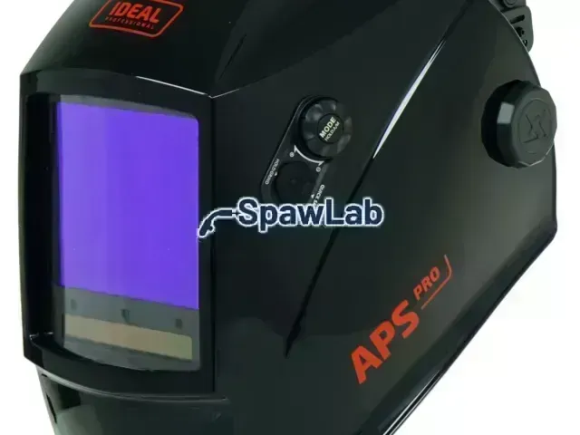 Ideal Auto-darkening helmet APS Pro 999D-AMS+ BLACK TrueColour