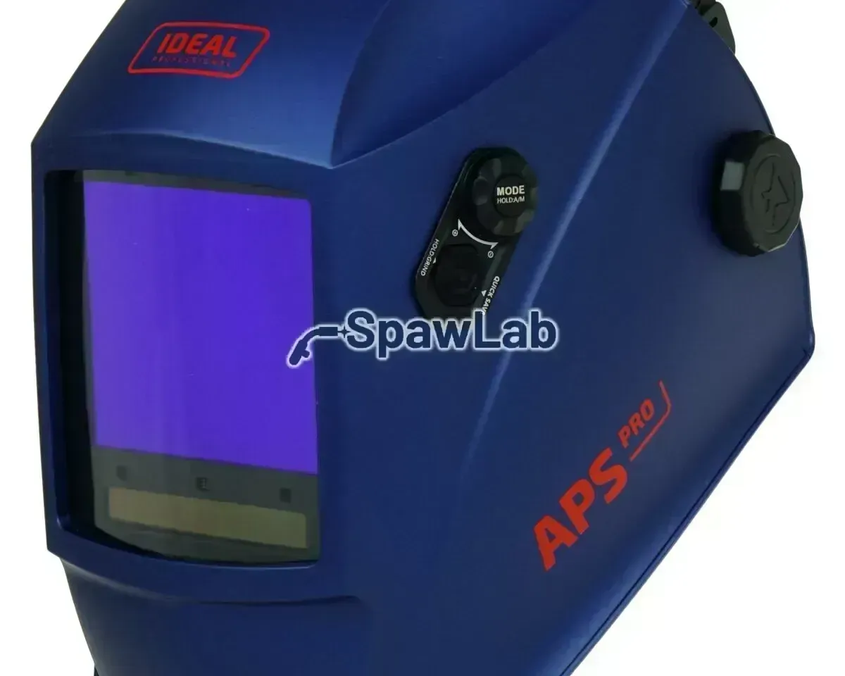 Ideal Automatik-Schweißhelm APS Pro 999D-AMS+ BLUE MATT TrueColour